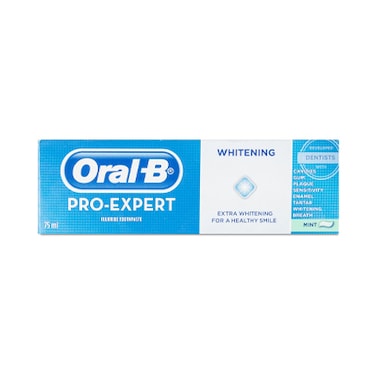 OralB ProExpert Whitening Mint Fluoride Toothpaste 75ML