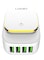 Ldnio - LDNIO A4405 LED Touch Lamp Adapter With Lightning Cable 3 USB Port &ndash; White White