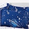 GOLDEN HOME  6-Piece Queen Size Duvet Cover Set, 1 Duvet Cover + 1 Fitted Sheet + 4 Pillow Cases, Microfibre, Muesli