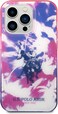 CG Mobile USPA PC/TPU IML Case With Dye Palm Design &amp; Horse Logo Non-Slipping/Classic/Stylish/Full Protection/Lightweight/Anti-Fall Compatible With iPhone 14 Pro 6.1" (Purple)