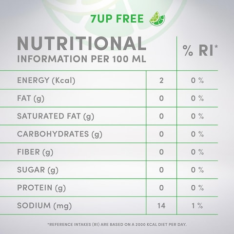7 Up Free Soft Drink can - 320 ml