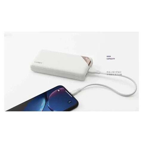 Lanex Power Bank with Digital Display - 20000mAh - LPB N10