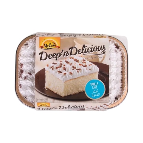 Buy McCain Deep N Delicious Vanilla Cake 510g in UAE