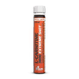 OLIMP L-CARNITINE 3000 EXTREME SHOT - 25 ML AMPOULE ORANGE FLAVOUR