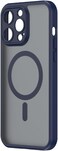 Huntkey iPhone 15 Pro Magsafe Case Clear【Strong Magnet N52】【Shockproof Airbag Protection】iPhone 15 Pro Cover Black Anti-Scratch Cover for iPhone 15 Pro 6.12 inch Clear Inclusive lens (Navy Blue)
