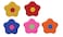 Nataraj Petals Erasers-Assorted Colours Packed 25 Pcs In A Jar