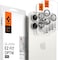Spigen GLAStR EZ-Fit Optik PRO Camera Lens Screen Protector designed for iPhone 15 Pro MAX and iPhone 15 PRO - White Titanium