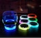 SHOWAY LED Car Cup Holder Lights, 7 Colors Changing USB Charging Mat Luminescent Cup Pad,Luminescent Cup Pad Interior Atmosphere 2pcs Interior Atmosphere