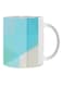 Giftex Geometry Art Mug White/Green 11Ounce
