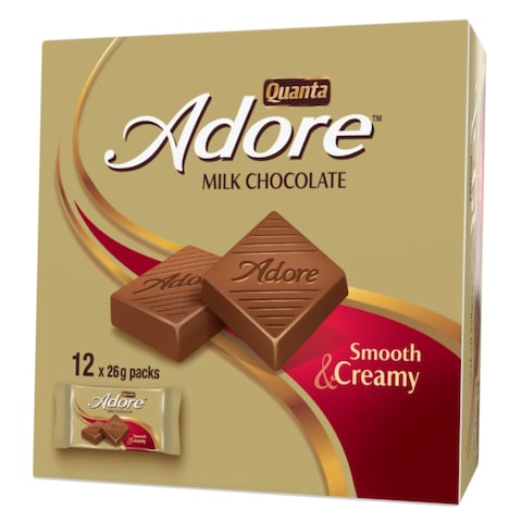 Quanta Adore Milk Chocolate 32g &times;12 Pieces