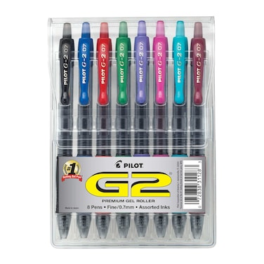 Pilot G-2 Gel Ink Pen 8 color