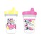 Disney Minnie Mouse Sippy Cup TRHA1699 Clear 300ml Pack of 2