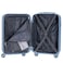 Single Hardside Spinner ABS Trolley Luggage With Number Lock 20 Inches
