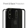 Amazing Thing iPhone XS MAX Special Edition FRONT Screen and BACK Tempered Glass Protector with Lens Protection - BLACK