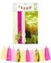 Party Time Pack of 20 Shiny Tassel Garland, Paper Tassel Banner, Hanging Decoration, Pink Theme Decoration Supplies for Wedding, Birthday, Bridal Shower, Baby Shower, Anniversary DIY Party Supplies