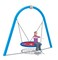 Rbwtoys Durable Outdoor Swing Series With Metal, Curve Shape Design, Playset For Kids RW-13141 300&times;80&times;250cm
