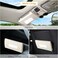 Car Tissue Holder Organizer with Accessories Glasses Holder Card Registration Holder Hanging Sun Visor (Beige)
