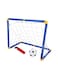 Generic Portable Inflatable Detachable Mini Kids Football Goal Soccer Door Sturdy Design 44X31X24Cm