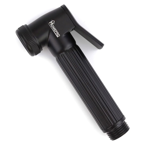 Home Pro Zinc Alloy Shattaf With Hose Black Set of 3