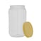 Royalford Round Air-Tight Pet Jar, 2000ml Plastic Container, Rf11099, Keeps Your Food Fresh, Portable And Lightweight, Healthier Choice, BPA And Odour Free, Leak-Proof