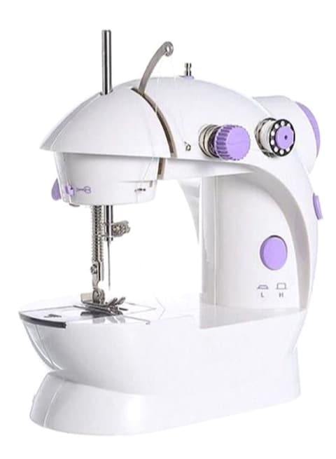 Generic Mini Sewing Machine White/Purple 2724538961517 White/Purple