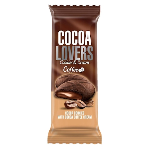 Cocoa Lovers Cookies with Coffee