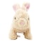 Pugs At Play Cookie Jumping Rabbit Plush Toy Beige