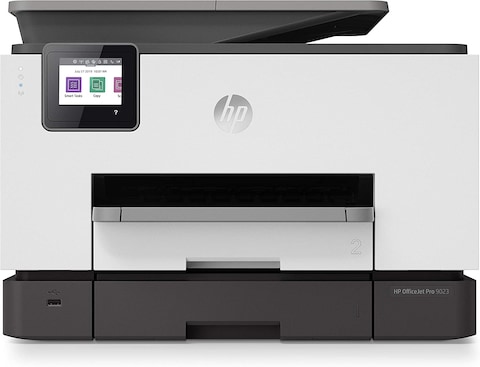 HP OfficeJet Pro 9023 All-In-One Printer, Print, Copy, Scan, Fax - White [1MR70B]