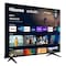 Hisense Led Tv 55 Inch Vidaa Os  Smart 55A6G Black