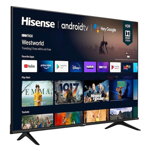 Hisense Led Tv 55 Inch Vidaa Os  Smart 55A6G Black