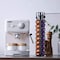 Lushh Stainless Steel Coffee Capsule Holder, 360 Degree Rotating Coffee Pod Holder Tower Rack Stand for 40 Nespresso Coffee Capsules, Black