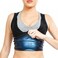 Women Sweat Sauna Shaper Vest, Stretchable Yoga, Running &amp; Gym Compression Shapewear (XXL-3XL)