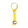 Jar Can Bottle Wine Opener - Multifunctional Kitchen Tool - Open Bottles, Cans, Jars, Safety Seals, Pull Tab - Tight Grip (Yellow )