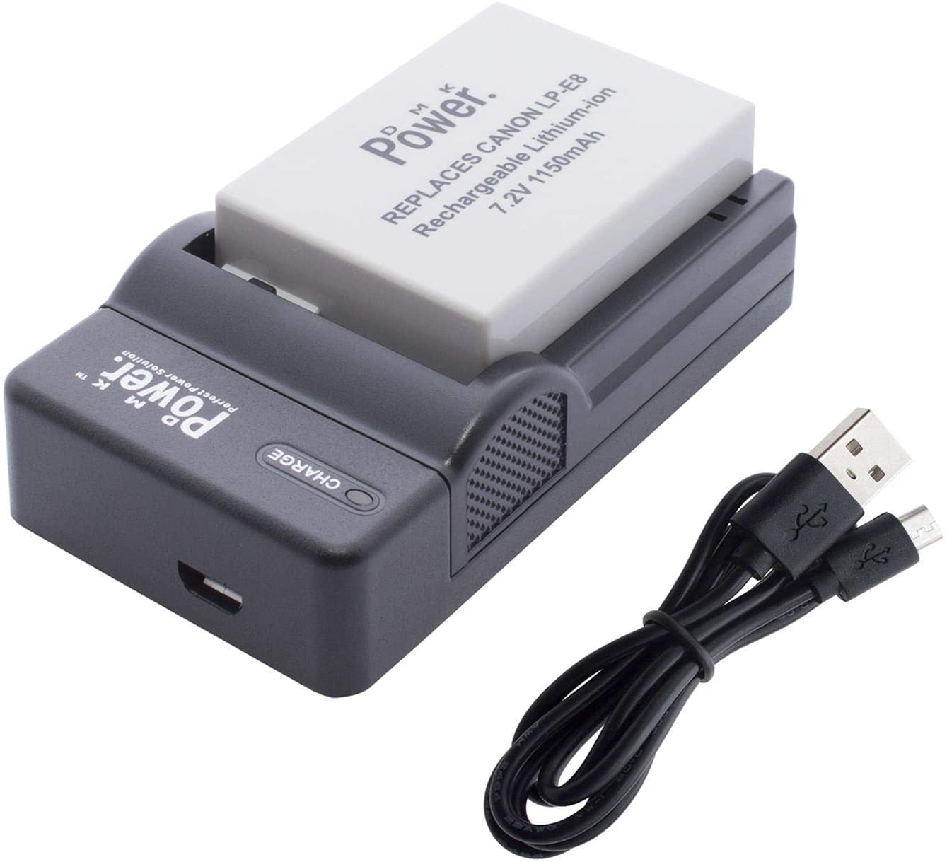 دي إم كي باور DMK Power lp-e8 Battery Charger Kit