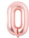 Generic 0 Number Foil Balloon 16-Inch