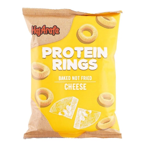 Haj Arafa Protein Rings with Cheese Flavor - 60 gram