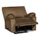 In House Velvet Classic Recliner Chair - Light Brown - H1