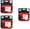 HP Cz101Ak 650 Black Ink Cartridge And Cz102Ak 650 Tri Color Ink Cartridges, 2 Pieces