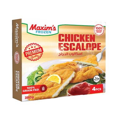 Maxims Chicken Escalope 380GR