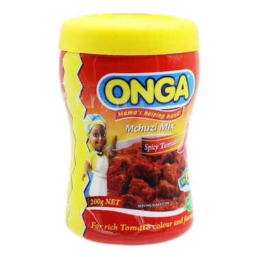 ONGA MCHUZI SPICY TOMATO JAR 200G