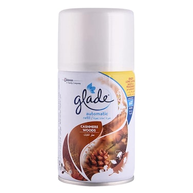 Glade Automatic Cashmere Woods Air Freshener 175g