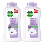 Buy Dettol Sensitive Antibacterial Bodywash and Shower Gel, Lavender  White Musk, 250ml @ 35% Off (Pack of 2) in Kuwait