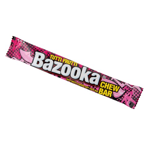 Bazooka Tutti Frutti Soft Chew Bar 14g