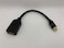 Generic Mini Dp Male To Dp Female Cable 0.2M Black