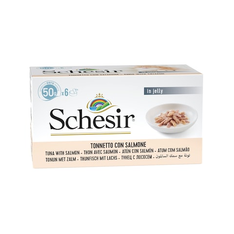 Schesir Cat Multipack Can Tuna with Salmon 50 gmx6, C125