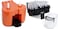 Clikon - Juice Extractor, Citrus Orange &amp; Black Coloring, Dual Squeezers - CK2258