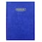 Grandluxe Hard Cover Manuscript Notebook 200 Sheets Blue 9x7inch