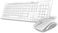 Rapoo 8210M Wireless Keyboard And Mouse Combo , Multi-Mode Connectivity Connect Upto 3 Devices, Bt5.0, Bt 3.0 And 2.4 G, Adjustable Dpi Optical Mouse, White