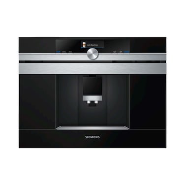 Siemens iQ700 Built-in Fully Automatic Coffee Machine 1600W CT636LES6 Black/Silver