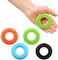 ULTIMAX Hand Grip Strengthener Set 6 PCS Strengthener Kit with Storage Pouch Hand Finger Exerciser Adjustable Hand Gripper 5 Finger Stretcher Hand Therapy Ball Grip Exercise Ring-Green